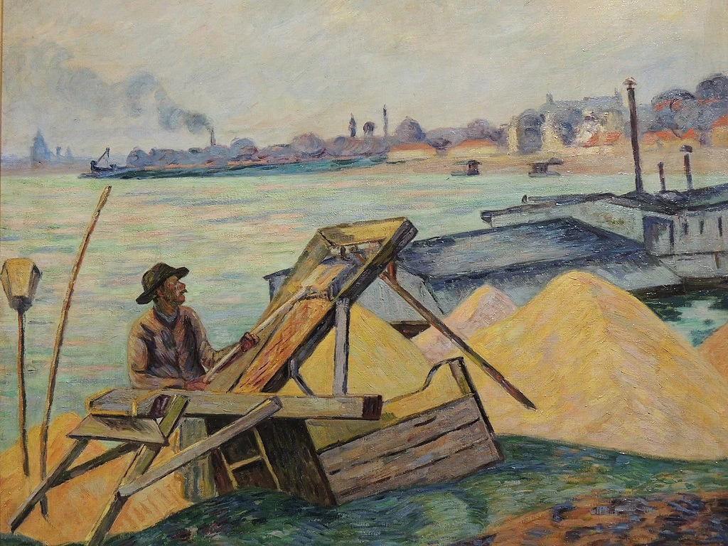 Setacciare la sabbia - Musée des Beaux, Arts de Caen